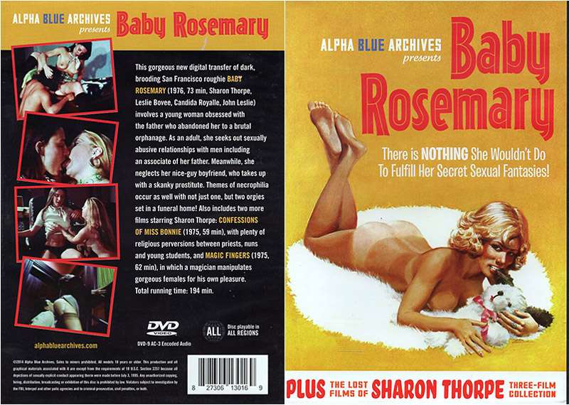 Baby Rosemary Plus The Lost Films Of Sharon Thorpe
