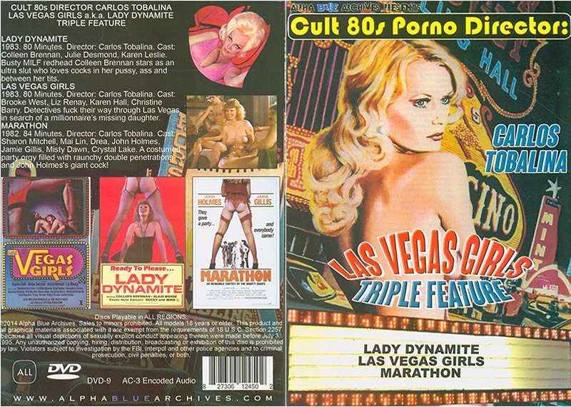 Cult 80s Porno Director Las Vegas Girls Triple Feature