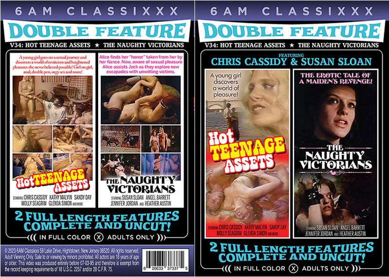 Double Feature 34 Hot Teenage Assets & The Naughty Victorians