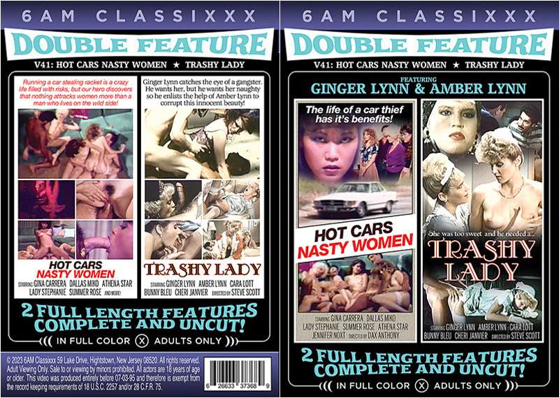 Double Feature 41 Hot Cars Nasty Women & Trashy Lady