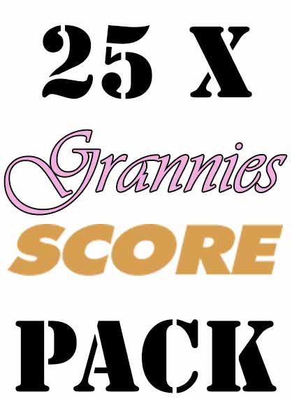 Gdn Pack 25xscore Grannies
