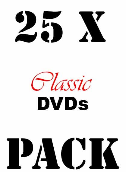 Gdn Packs 25xclassicdvds