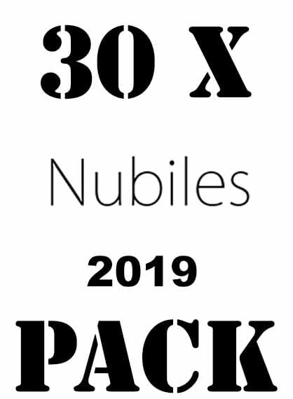 Gdn Packs 30x Nubiles 2019