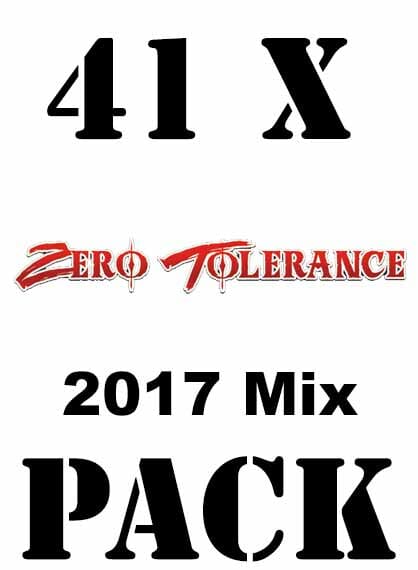 Gdn Packs 41x Zero Tolerance 2017 Mix