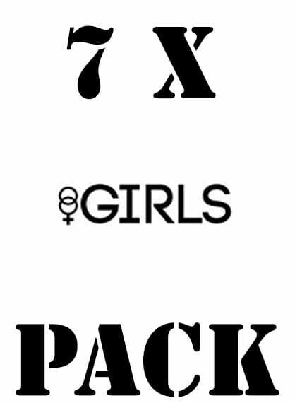 Gdn Packs 7x Girls